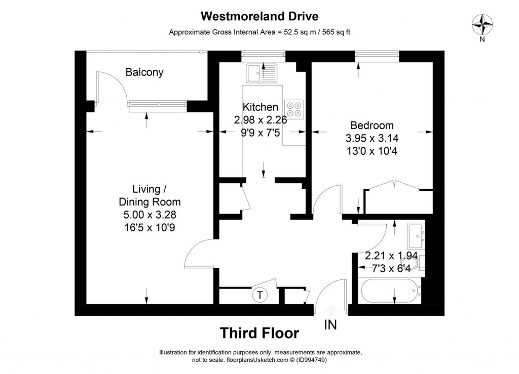 Floorplans For Westmoreland Drive, Sutton