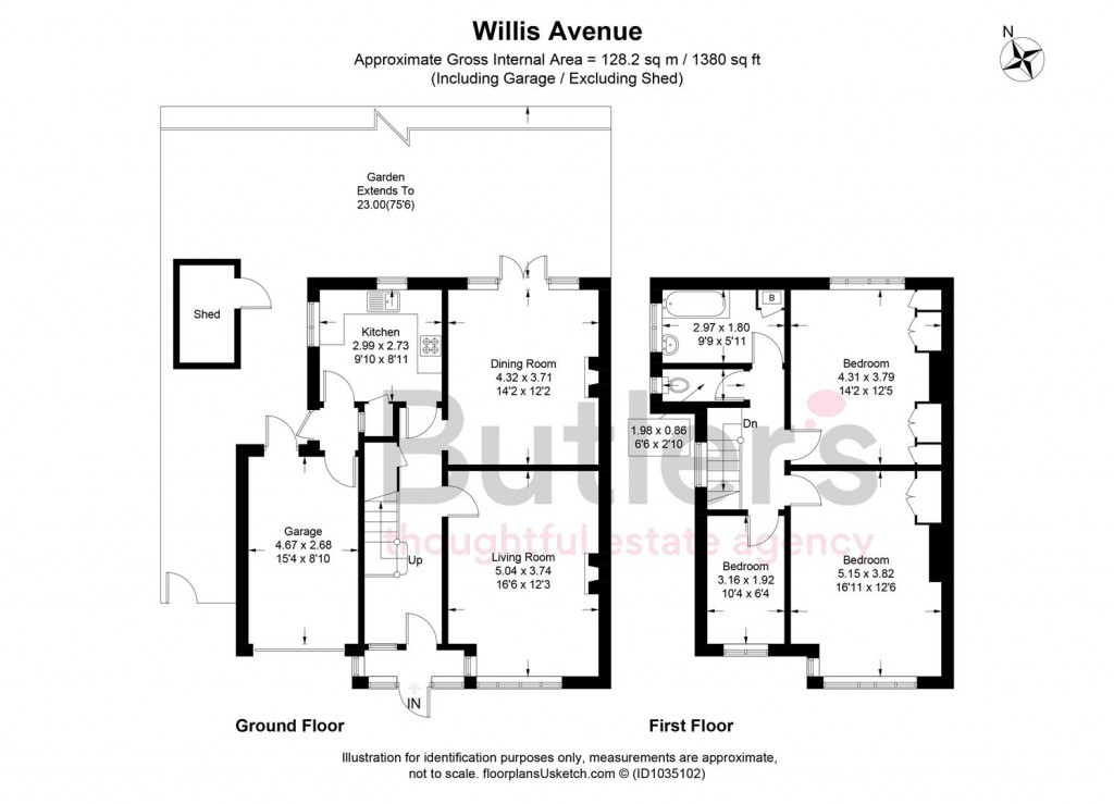 Floorplans For Willis Avenue, Sutton