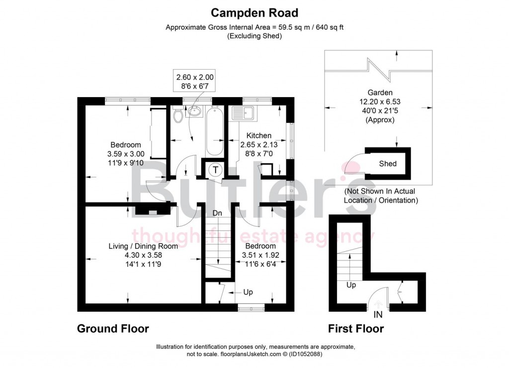 Floorplans For Campden Road, South Croydon