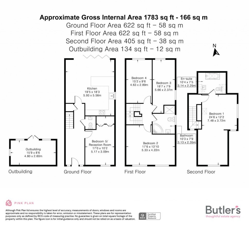 Floorplans For Silverdale Close, Cheam, Sutton