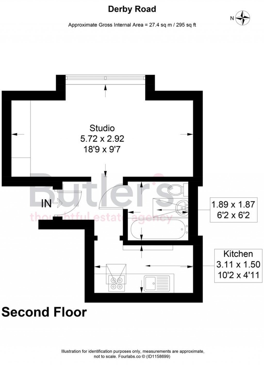 Floorplans For Derby Road, Cheam, Sutton