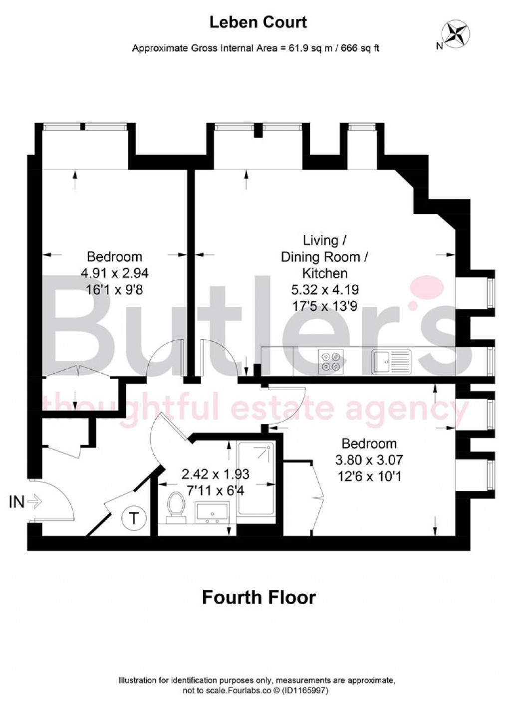 Floorplans For Sutton Court Road, Sutton