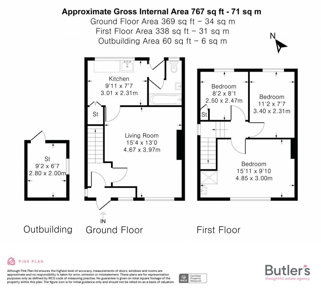 Floorplans For Benhill Road, Sutton