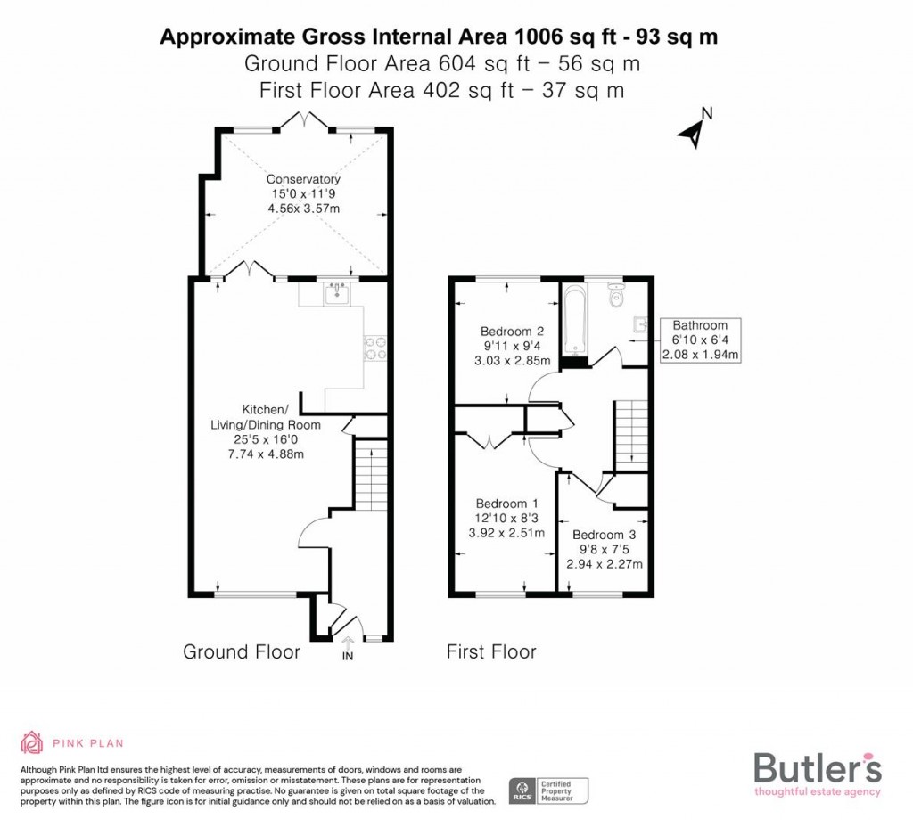 Floorplans For Frampton Close, Sutton