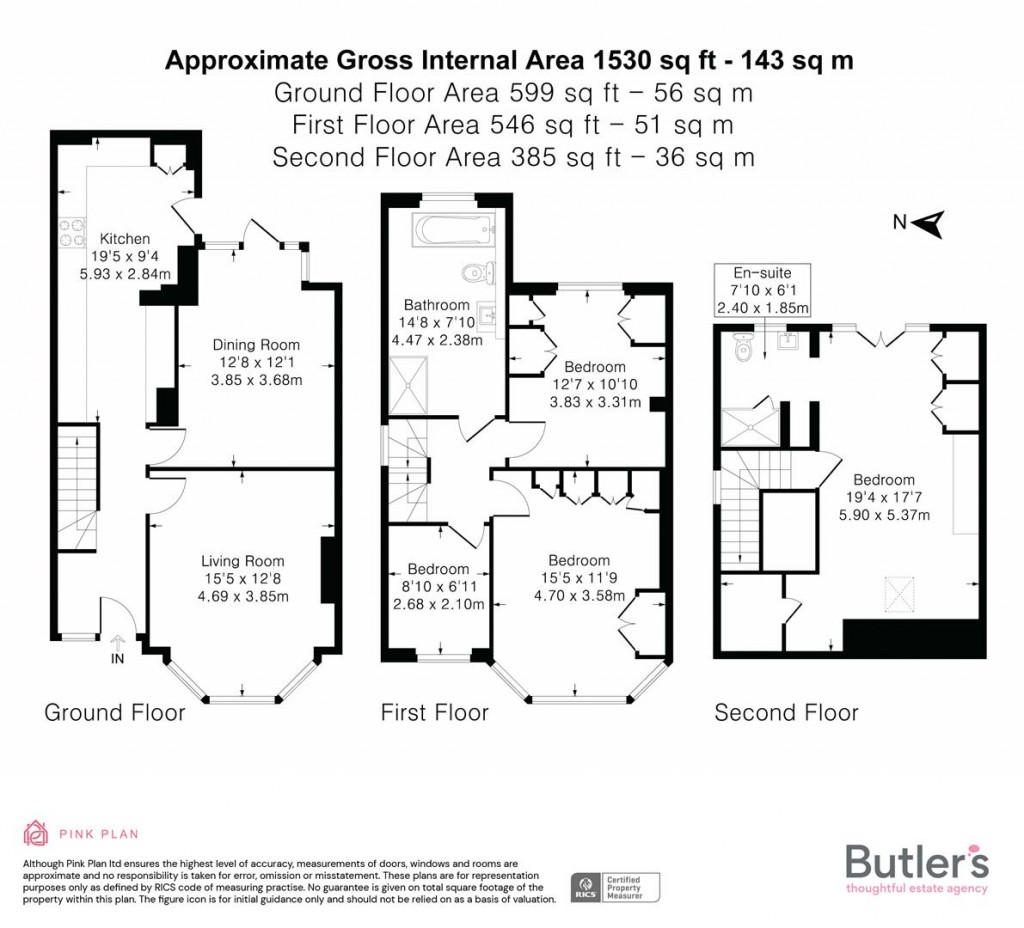 Floorplans For Carshalton Grove, Sutton