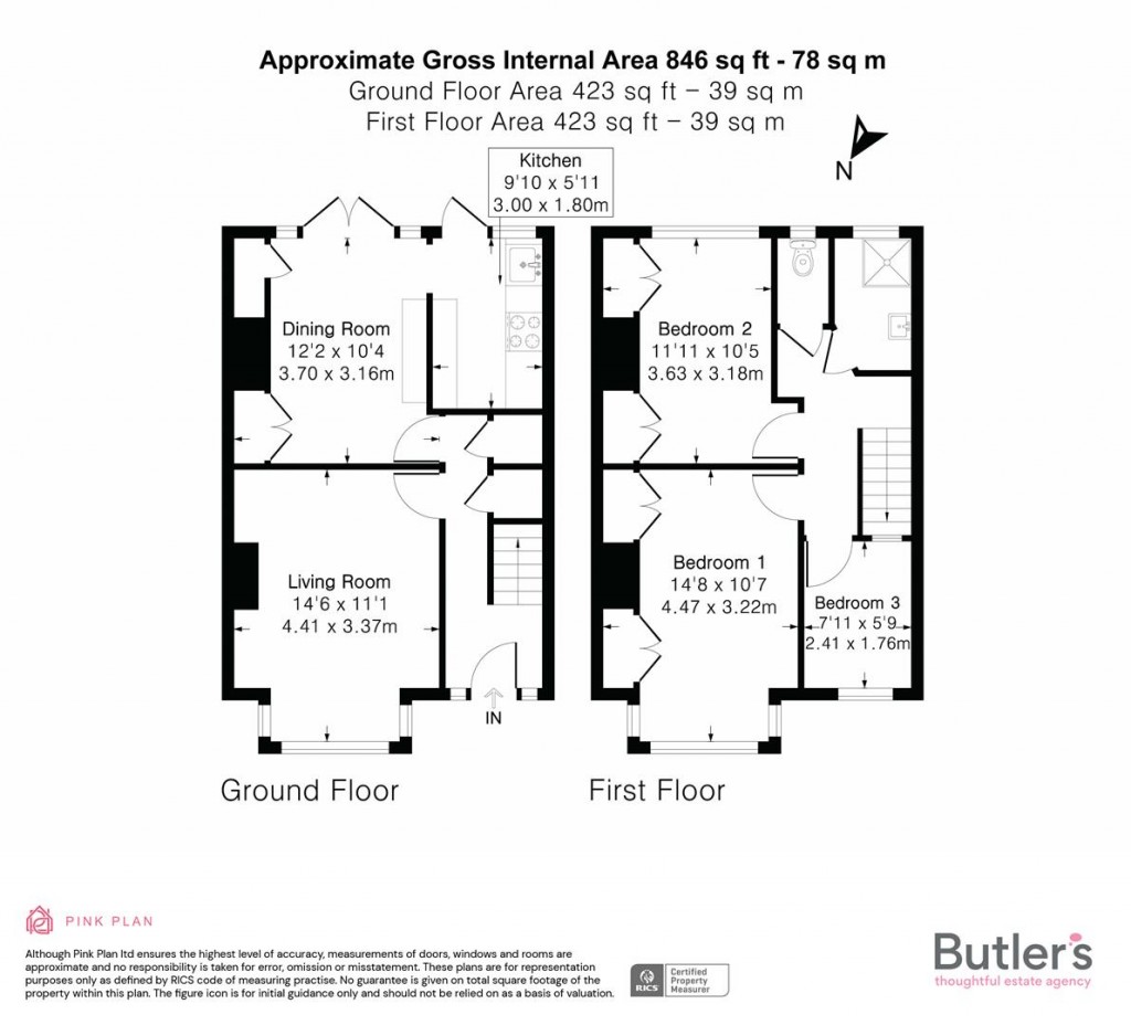 Floorplans For Rectory Road, Sutton