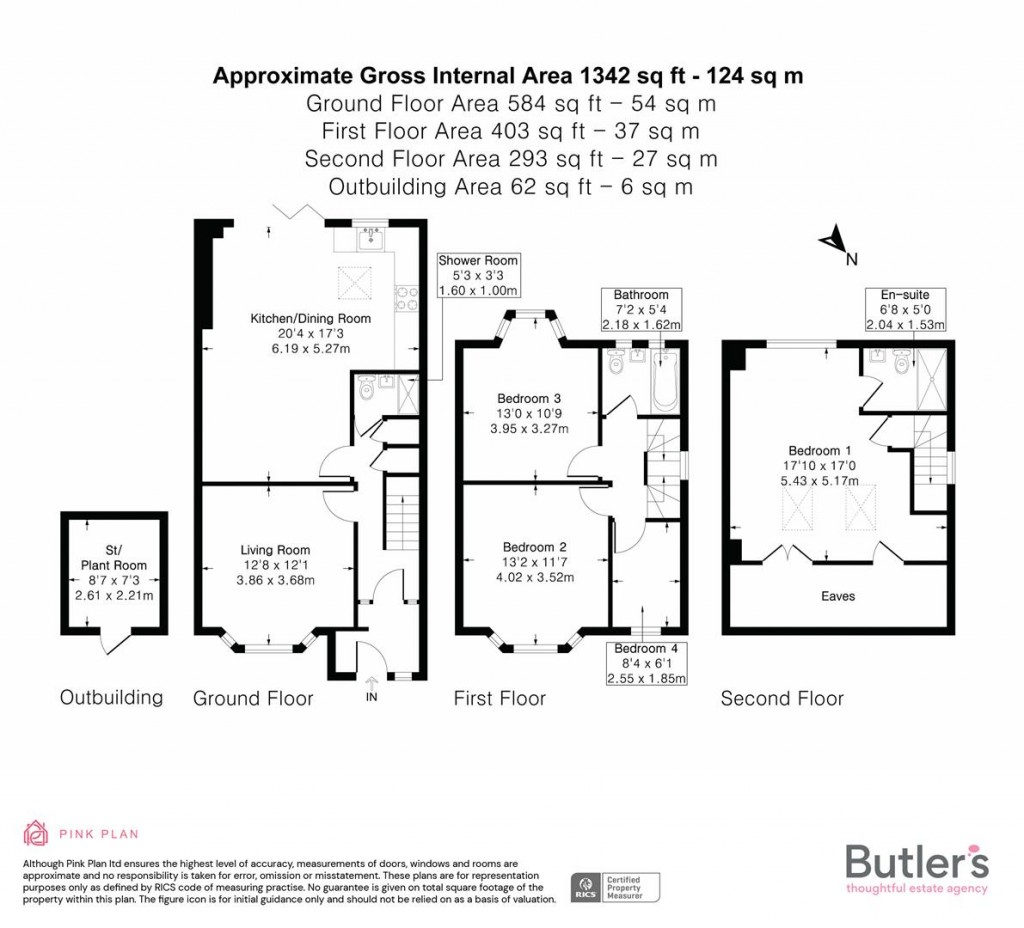 Floorplans For Prince Of Wales Road, Sutton