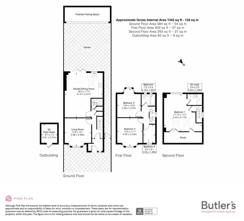 Floorplans For Prince Of Wales Road, Sutton