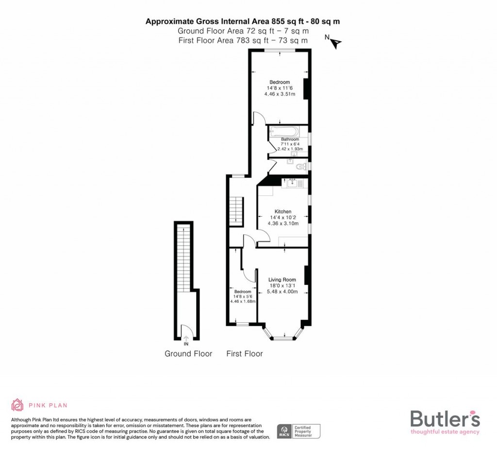 Floorplans For St. Barnabas Road, Sutton