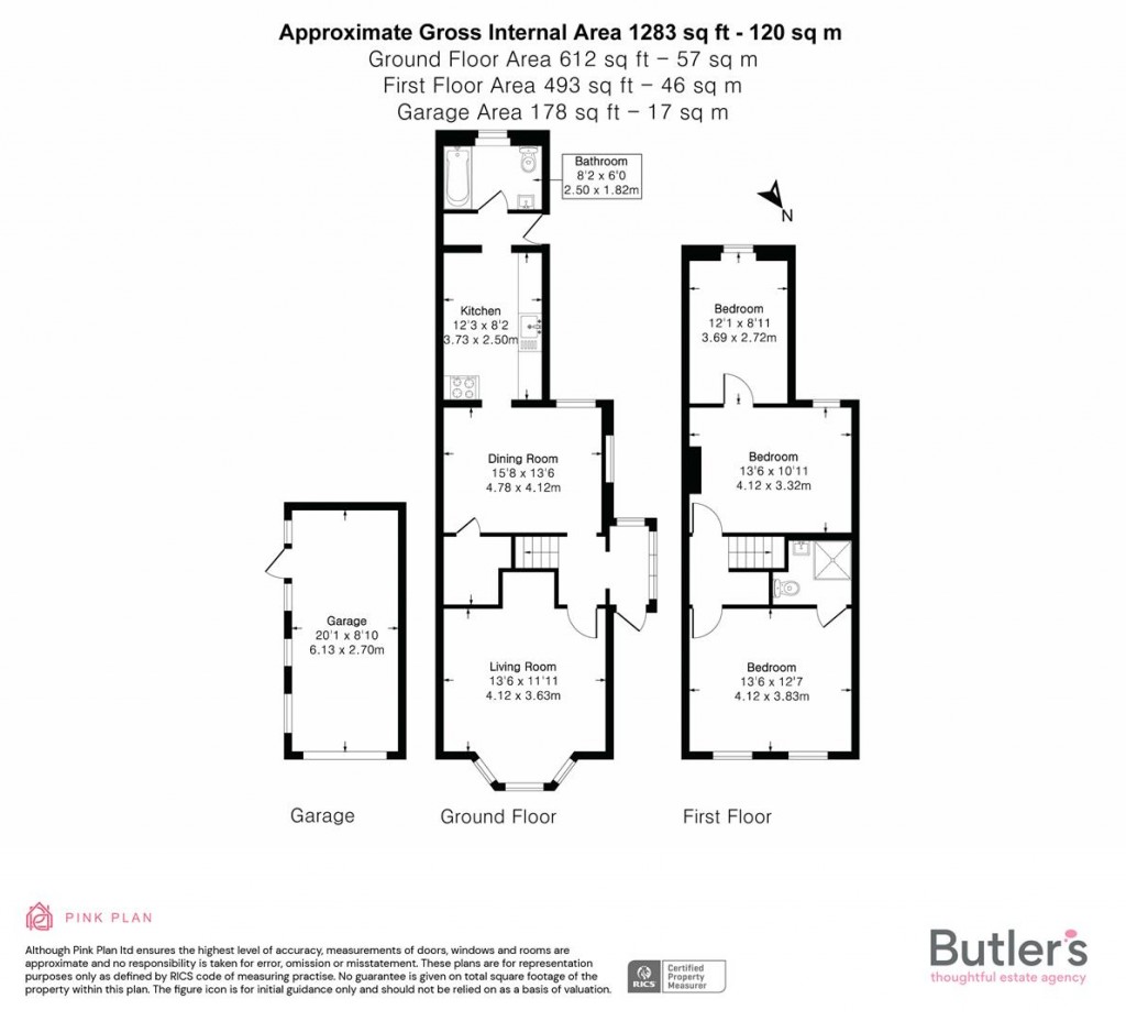 Floorplans For Gander Green Lane, Cheam, Sutton