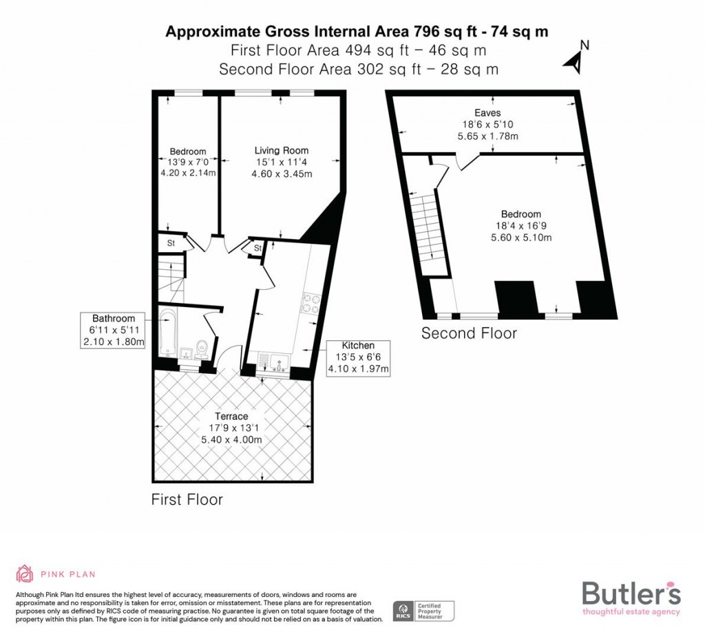 Floorplans For Wrythe Lane, Carshalton