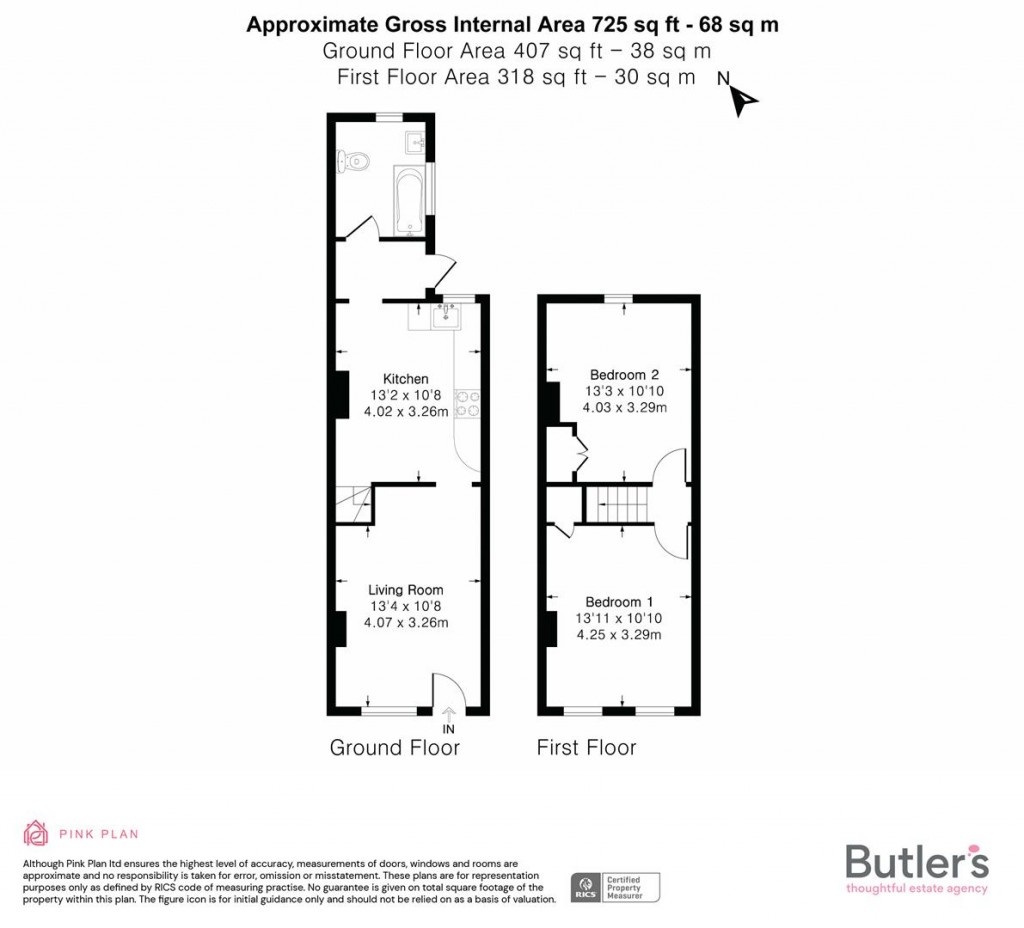 Floorplans For Collingwood Road, Sutton