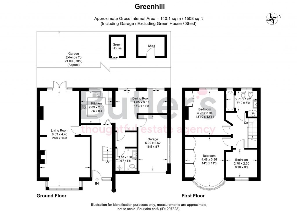 Floorplans For Greenhill, Sutton