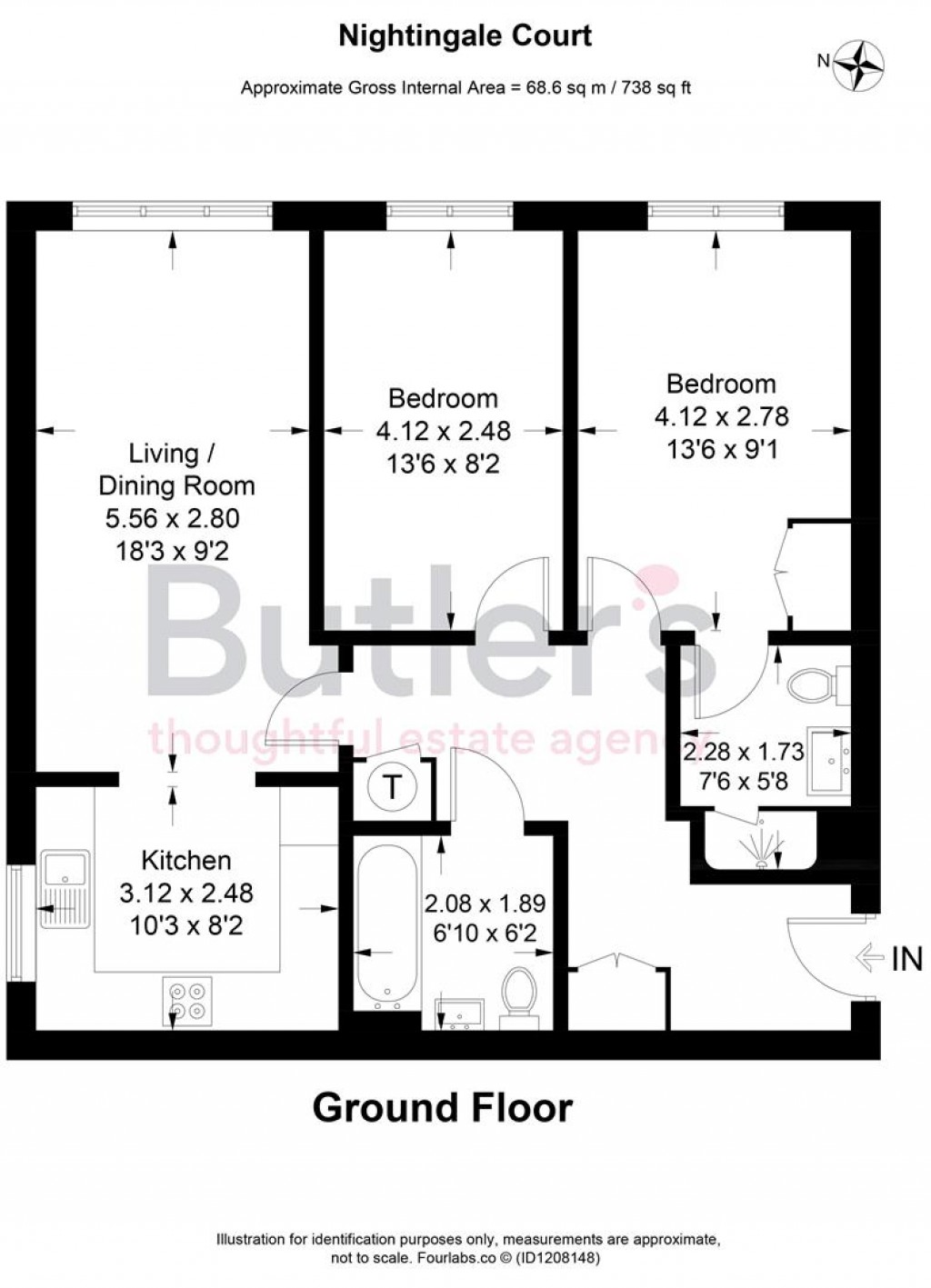 Floorplans For Lind Road, Sutton