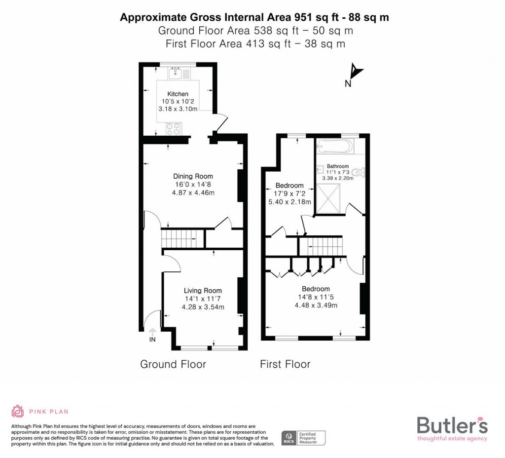 Floorplans For Beauchamp Road, Sutton