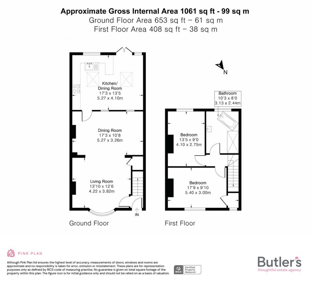 Floorplans For Downs Road, Sutton