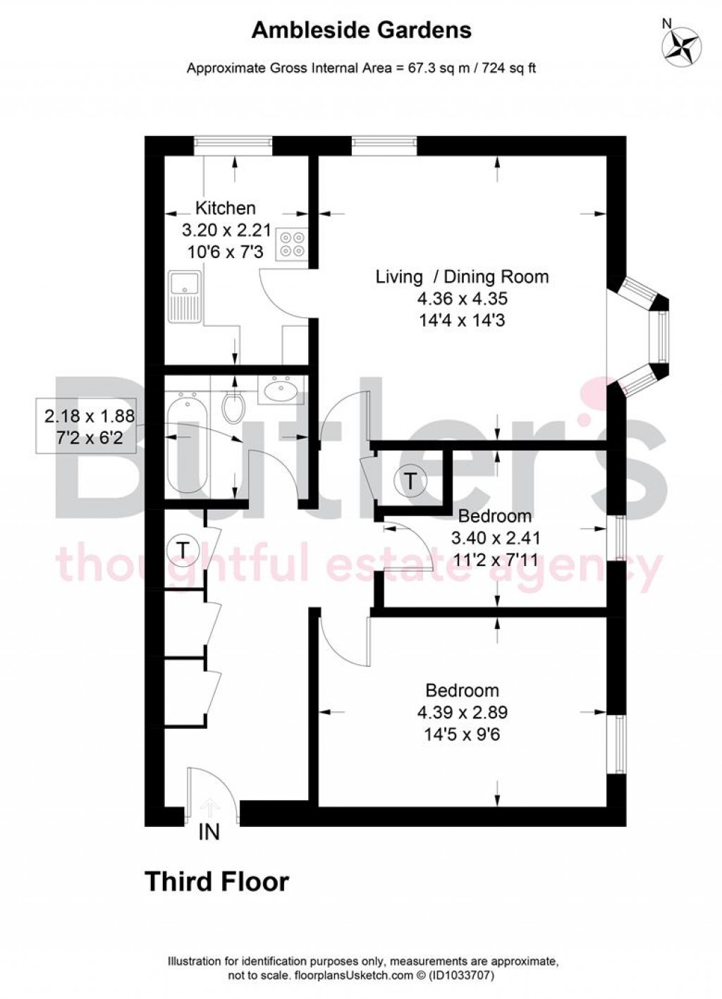 Floorplans For Ambleside Gardens, Sutton
