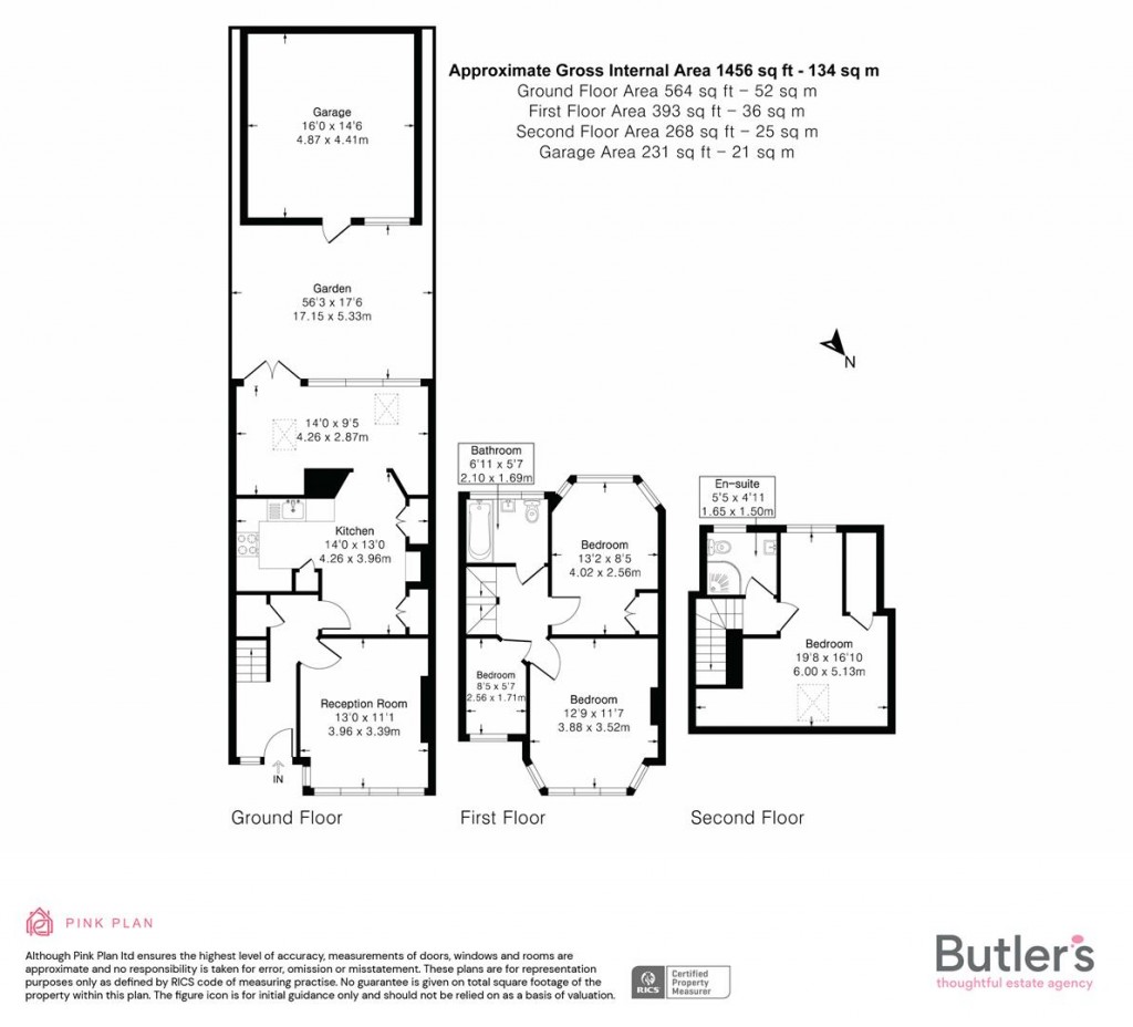 Floorplans For Chertsey Drive, Cheam, Sutton