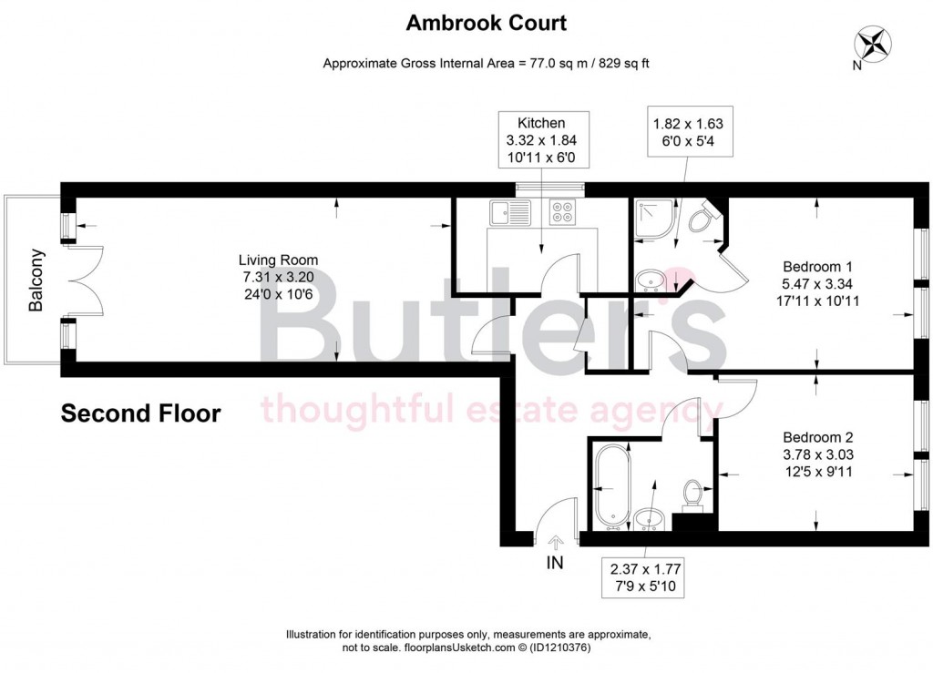 Floorplans For Kings Lane, Sutton