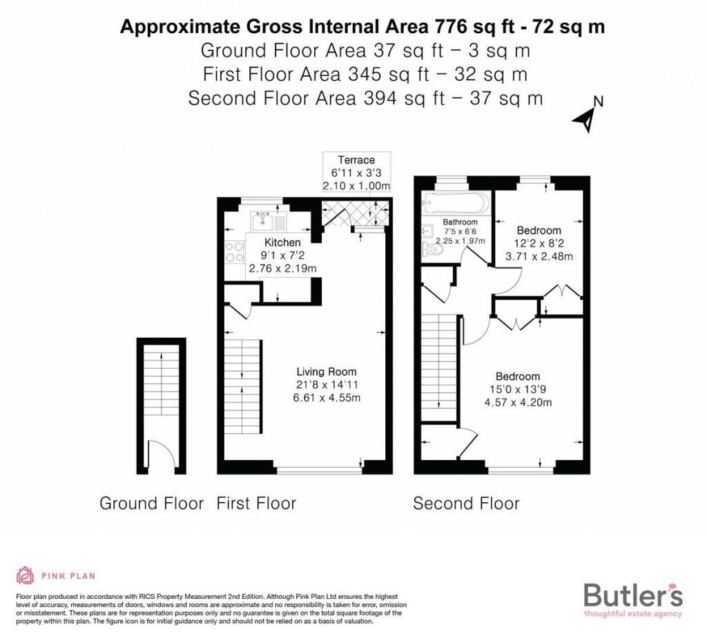 Floorplans For Langley Park Road, Sutton