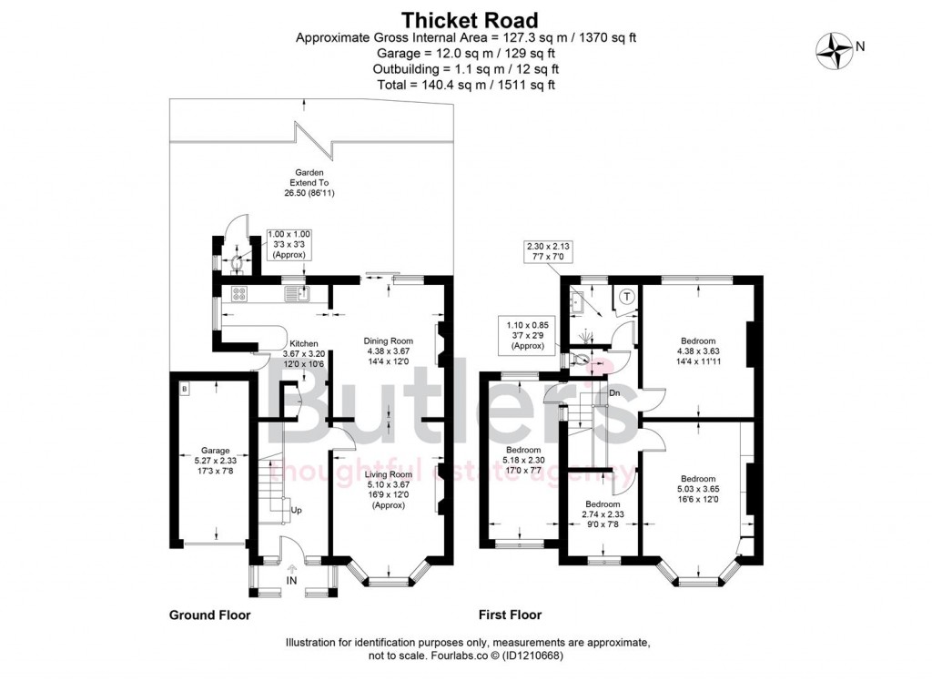 Floorplans For Thicket Road, Sutton