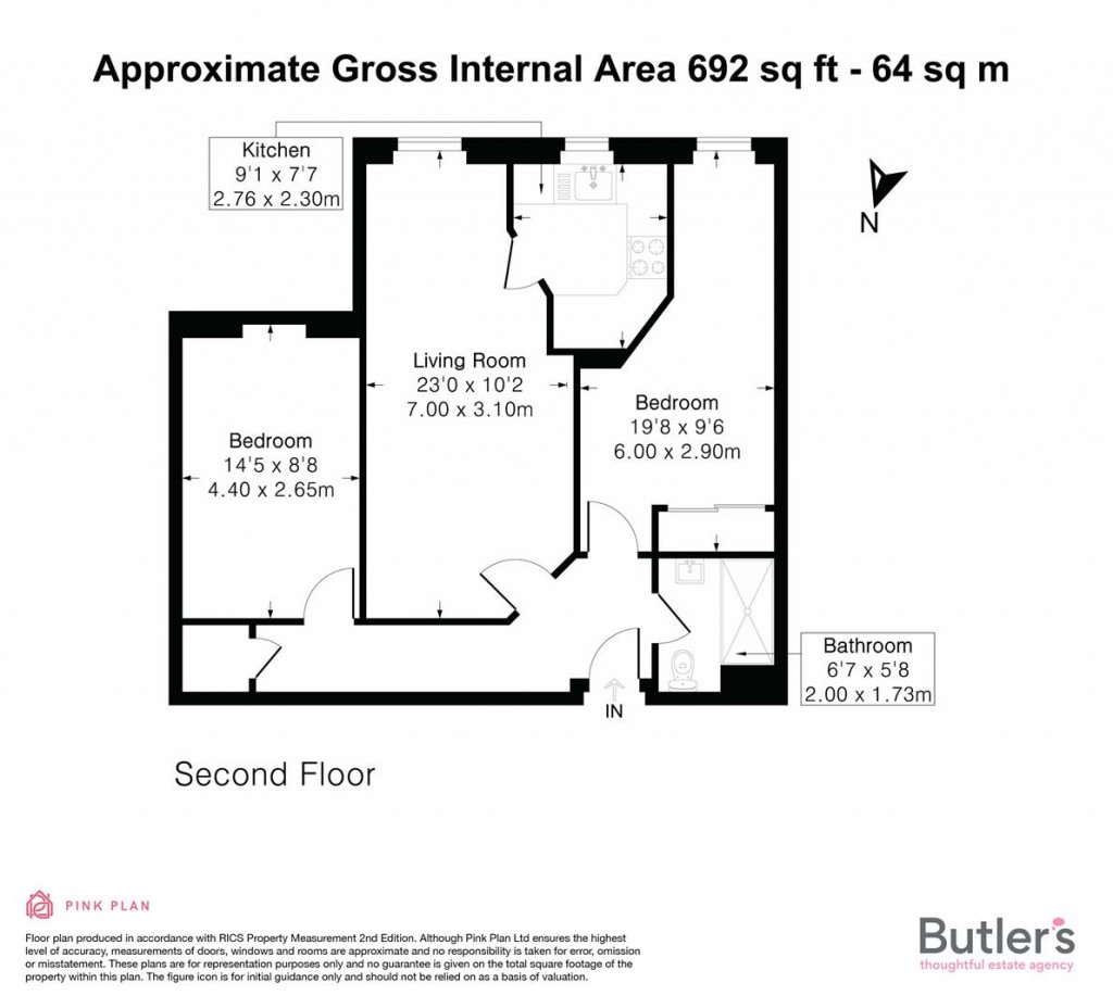 Floorplans For Cavendish Road, Sutton