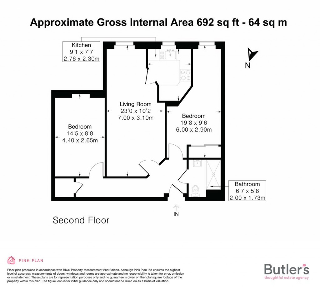 Floorplans For Cavendish Road, Sutton