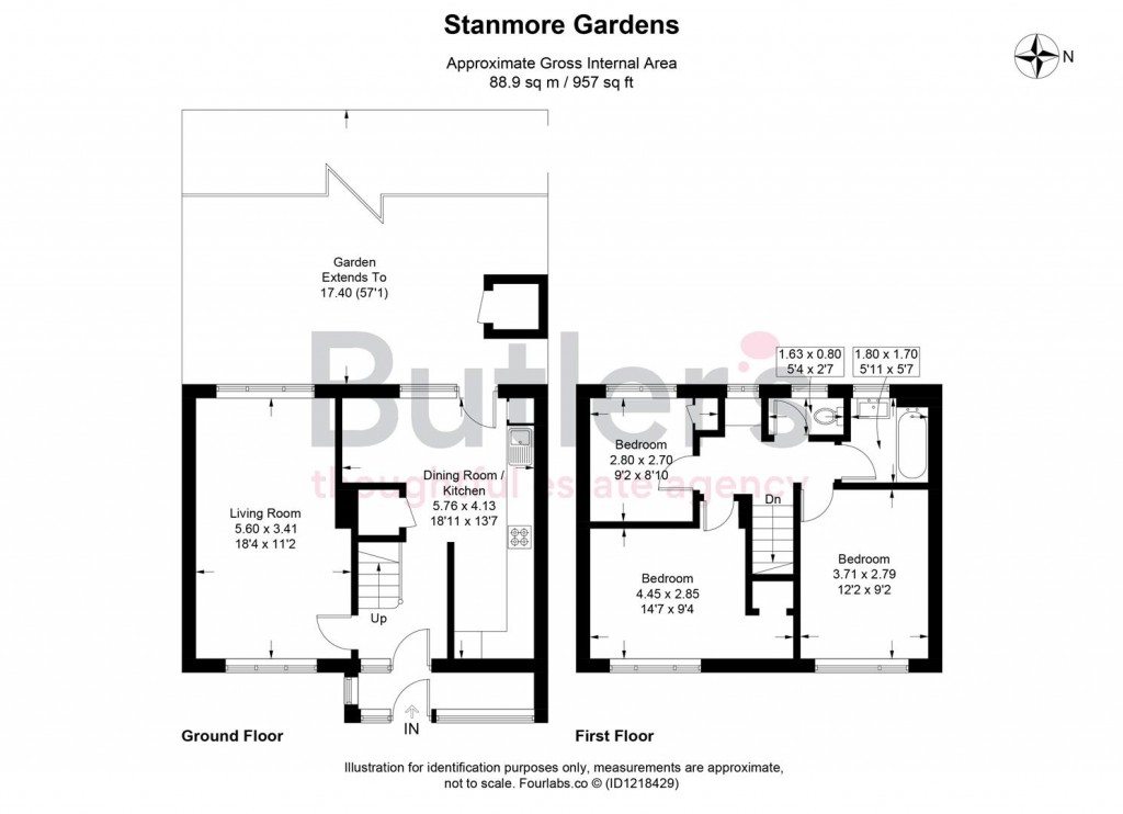 Floorplans For Stanmore Gardens, Sutton