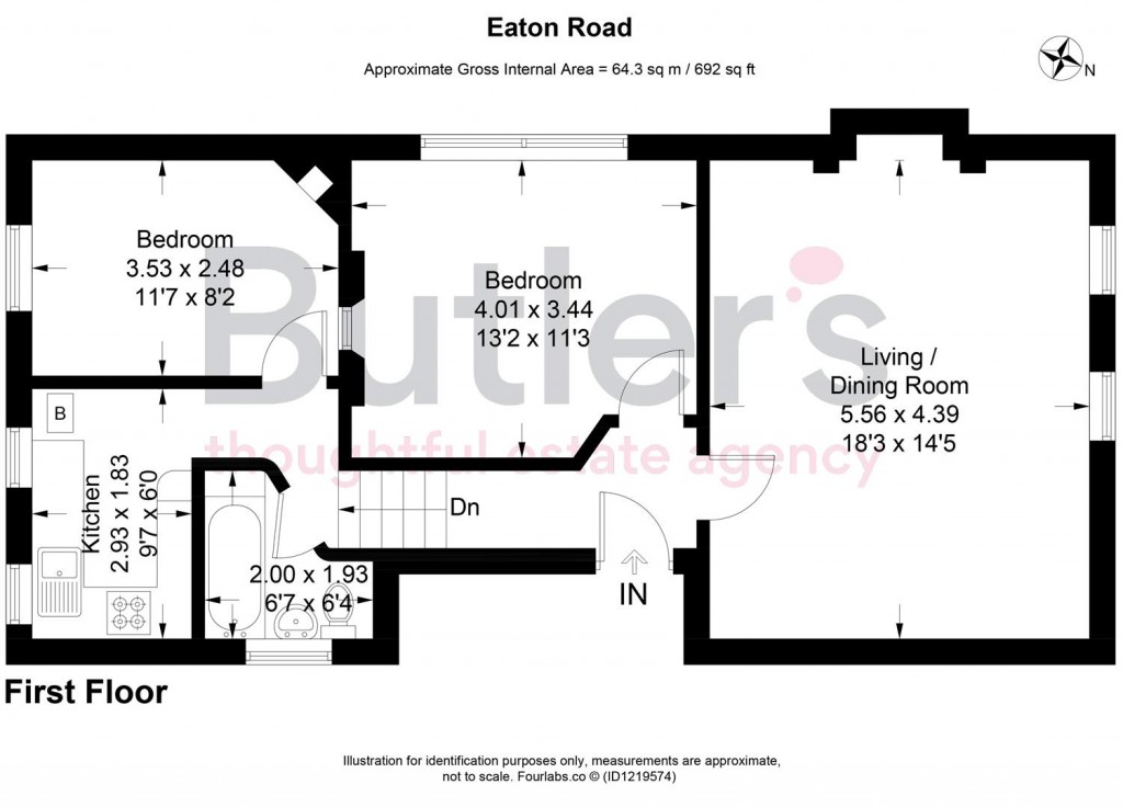 Floorplans For Eaton Road, Sutton