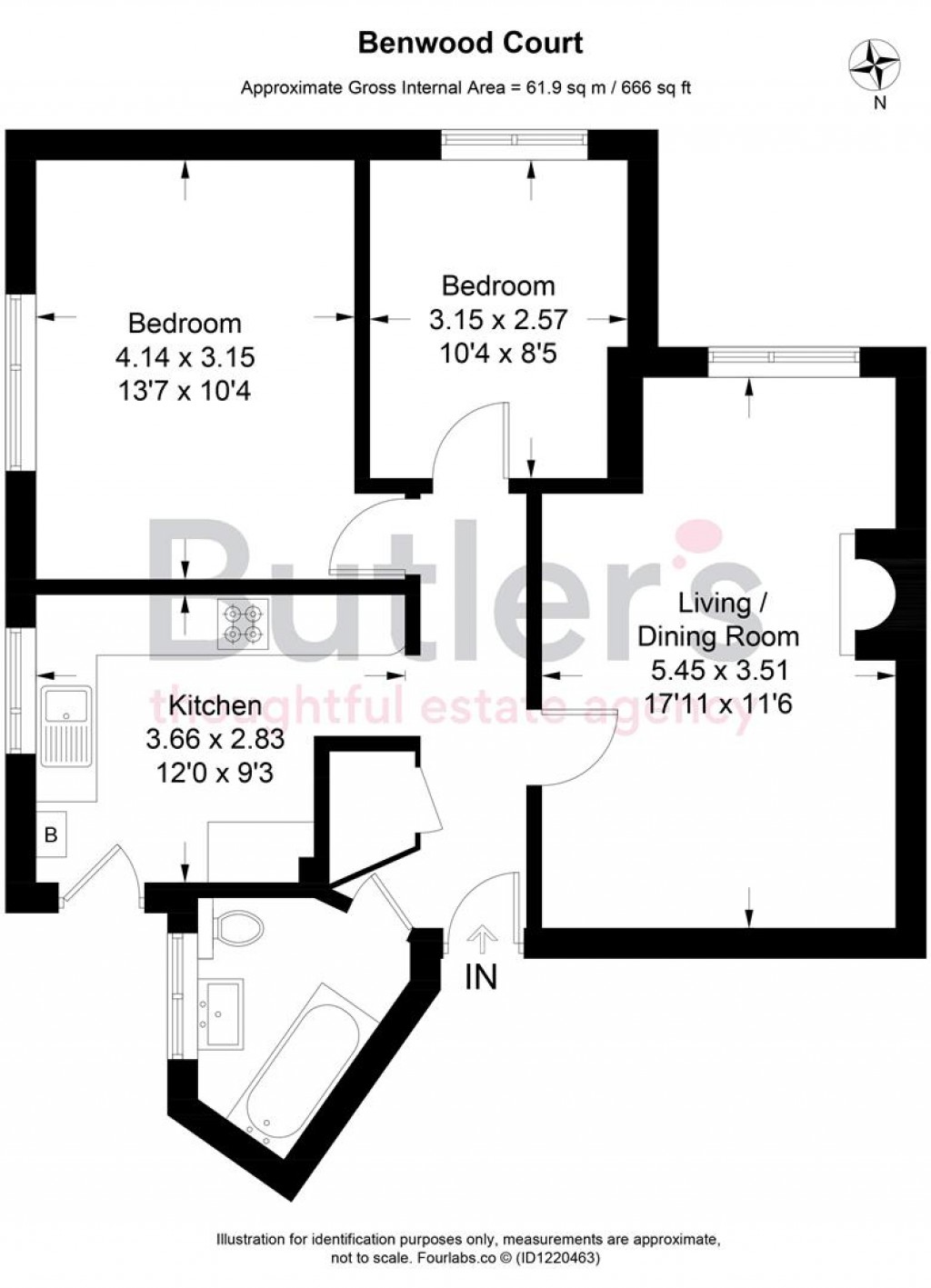 Floorplans For Benhill Wood Road, Sutton