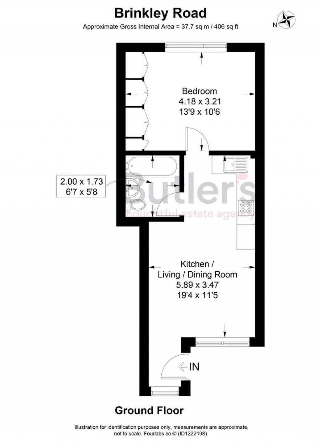 Floorplans For Brinkley Road, Worcester Park