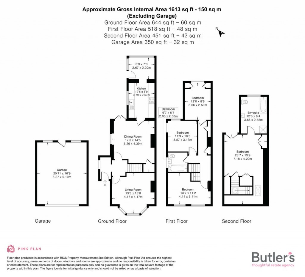 Floorplans For Blenheim Road, Sutton