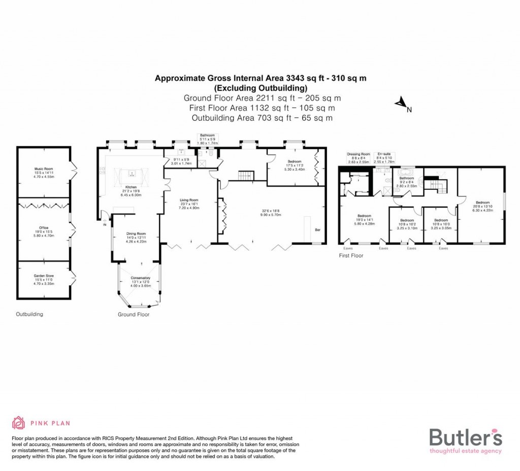 Floorplans For Park Road, Banstead