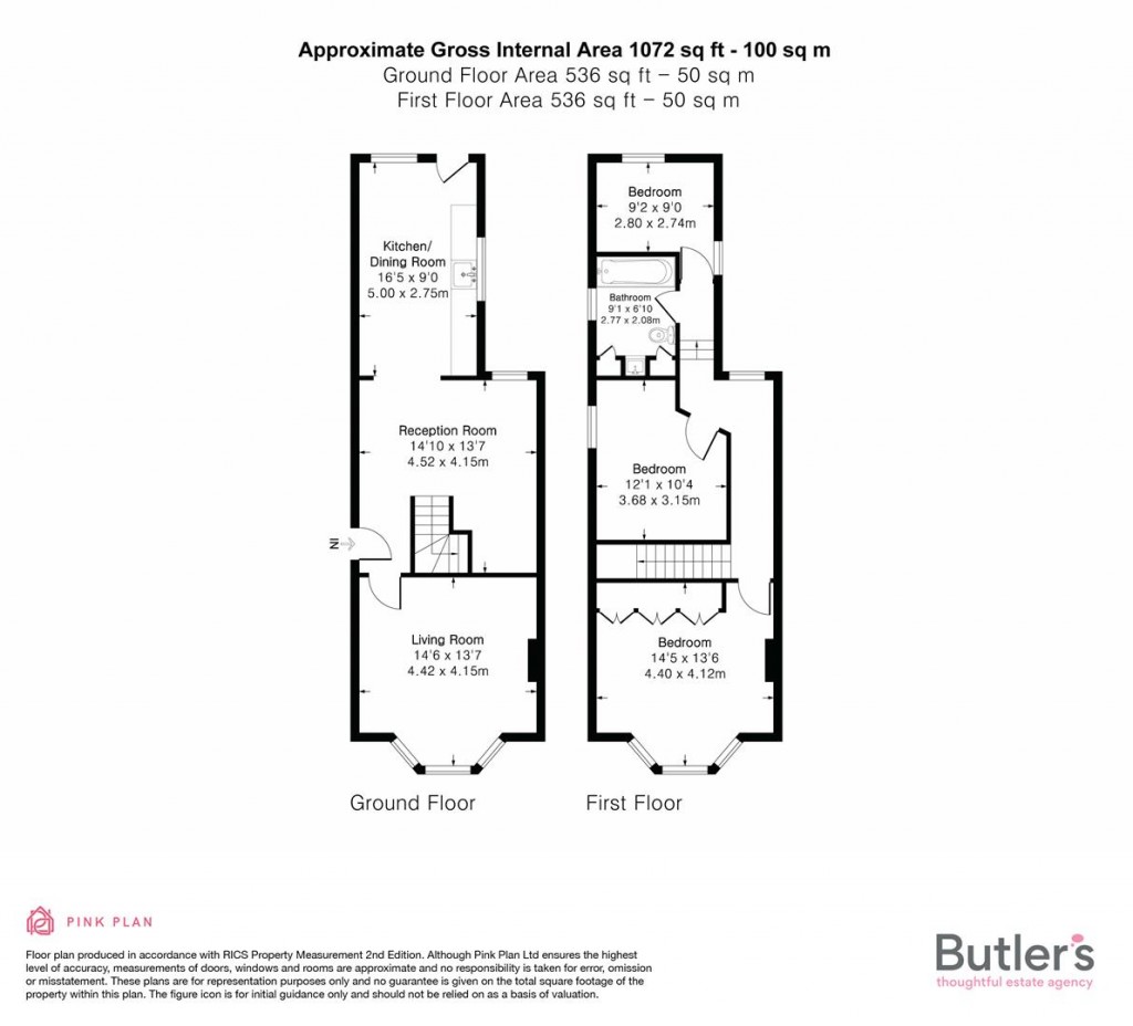 Floorplans For Belmont Road, Sutton