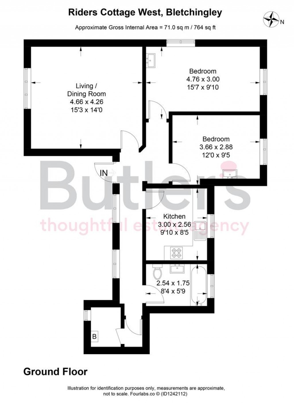 Floorplans For Roughets Lane, Bletchingley, Redhill