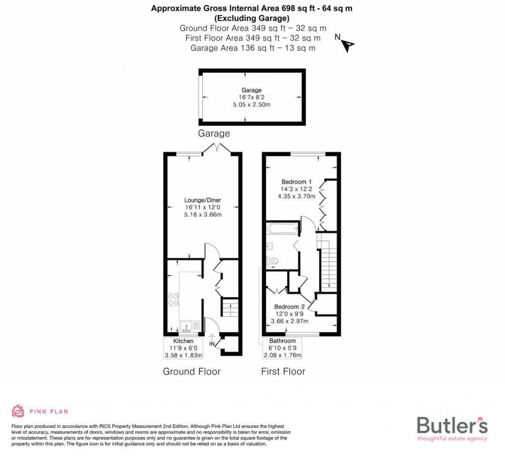 Floorplans For Gauntlett Road, Sutton