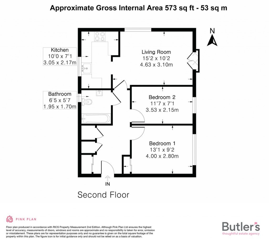 Floorplans For Sevenoaks Close, Sutton