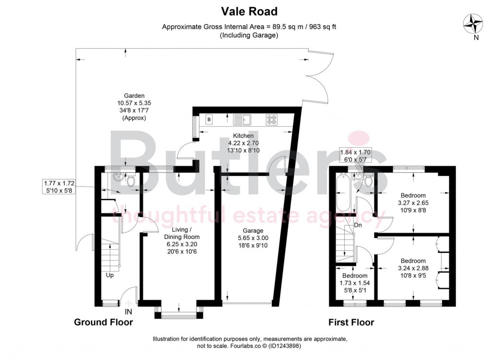 Floorplans For Vale Road, Sutton