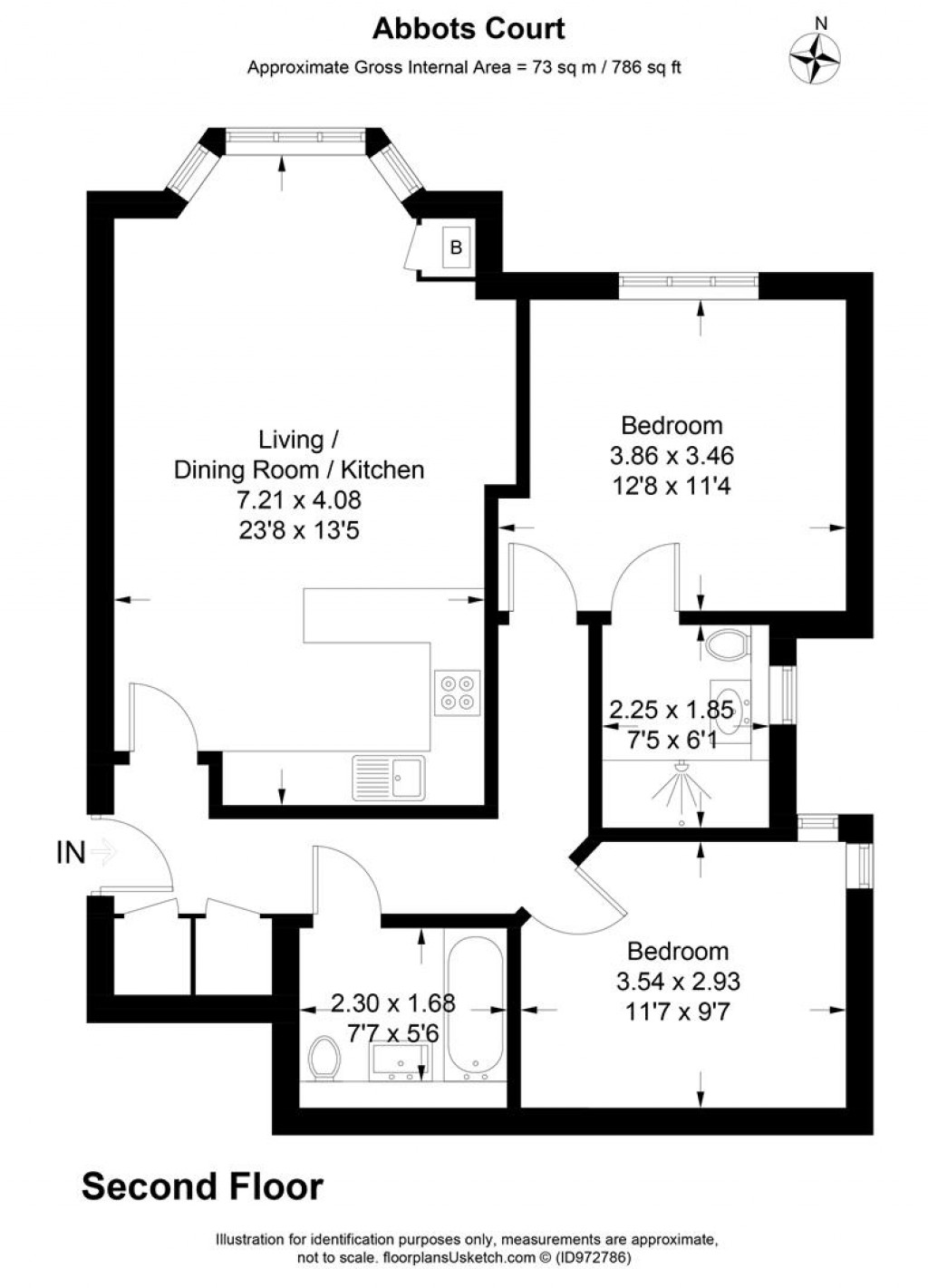 Floorplans For Devonshire Road, Sutton