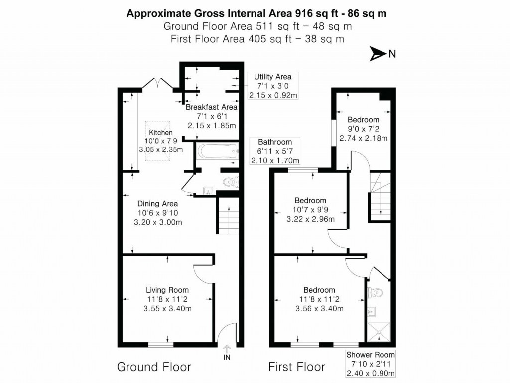Floorplans For William Road, Sutton