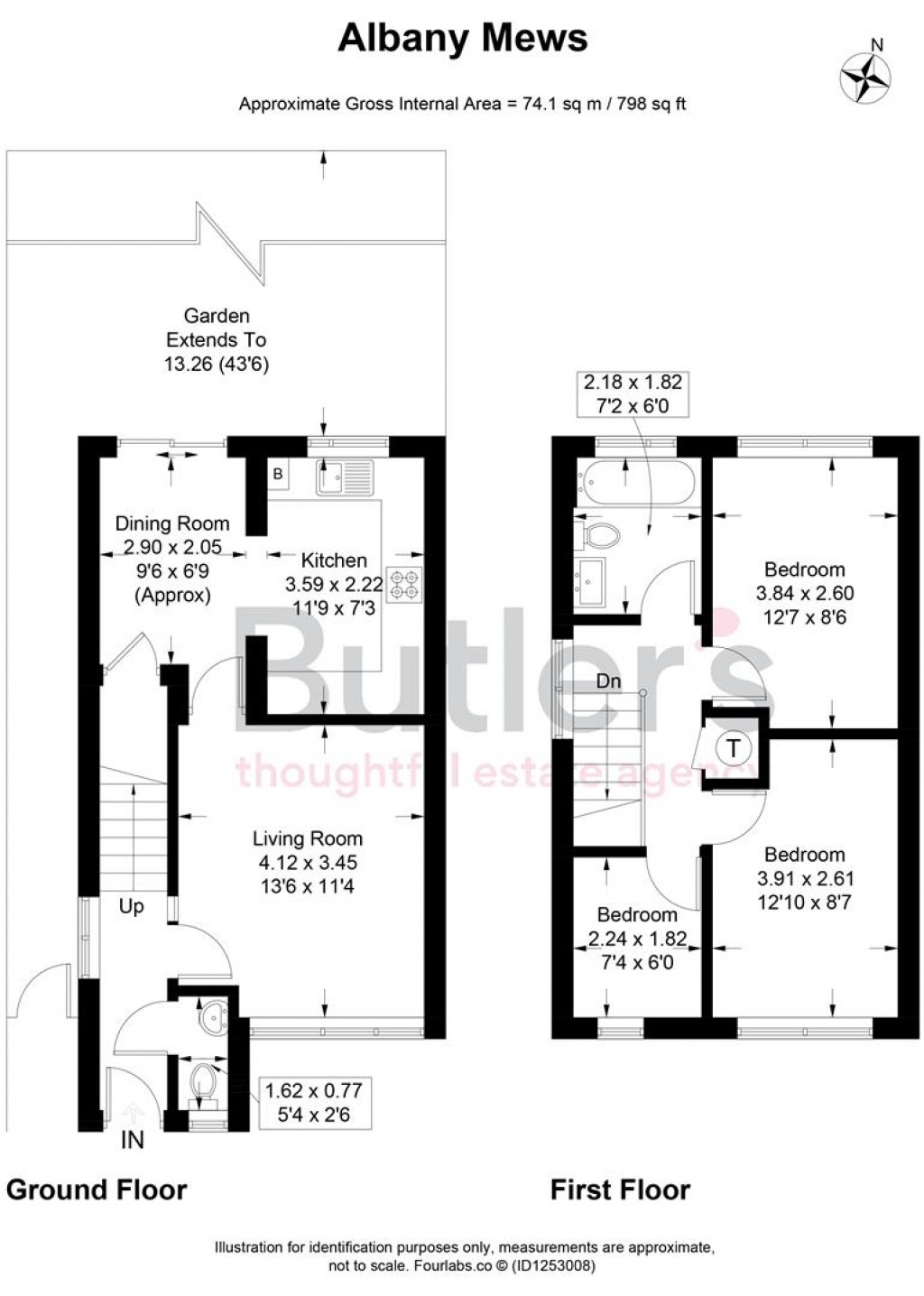 Floorplans For Camden Road, Sutton