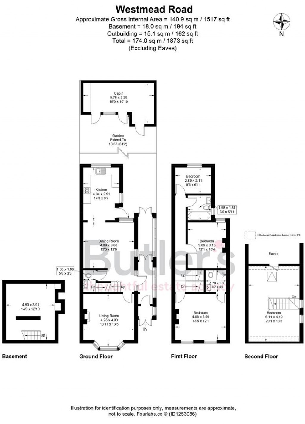 Floorplans For Westmead Road, Sutton
