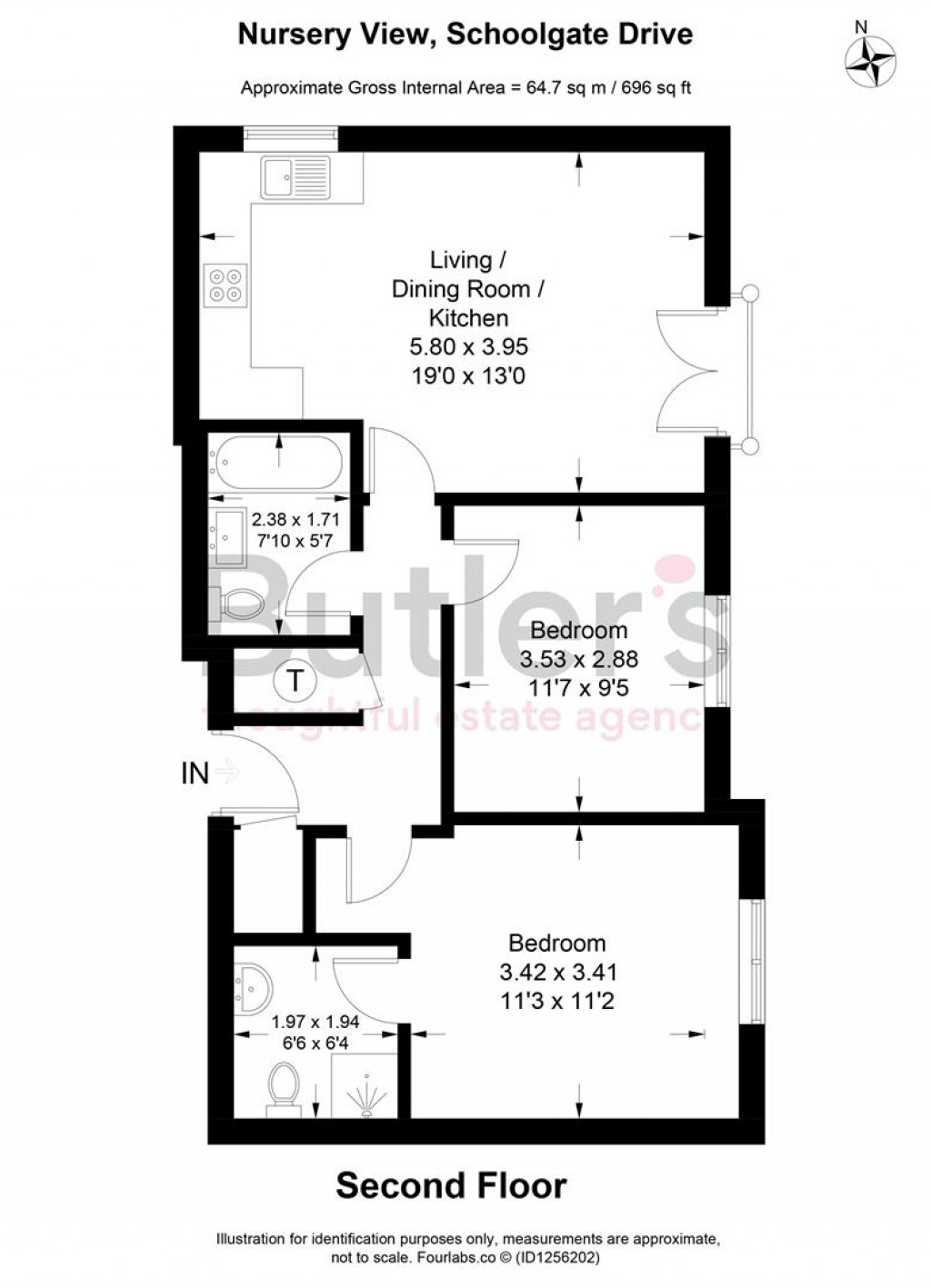 Floorplans For Schoolgate Drive, Morden