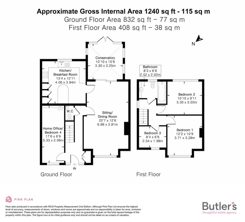 Floorplans For Kingsley Avenue, Sutton