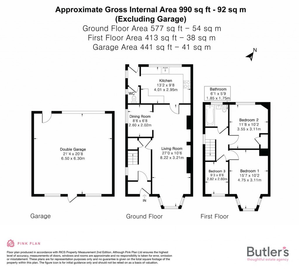 Floorplans For Sherborne Road, Sutton