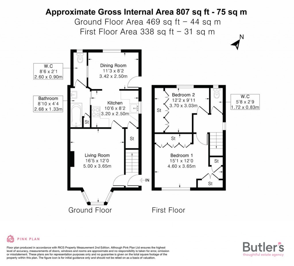 Floorplans For Whitby Gardens, Sutton