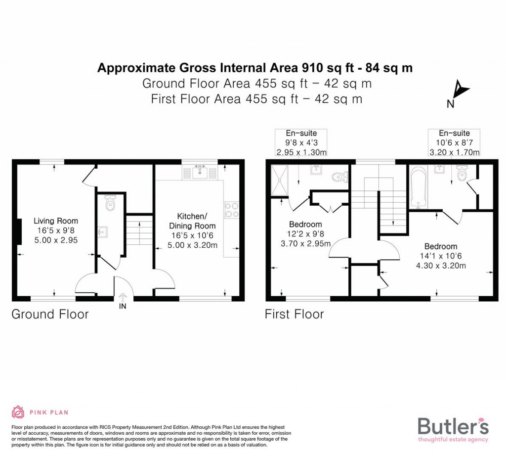 Floorplans For Bletchingley Road, Godstone