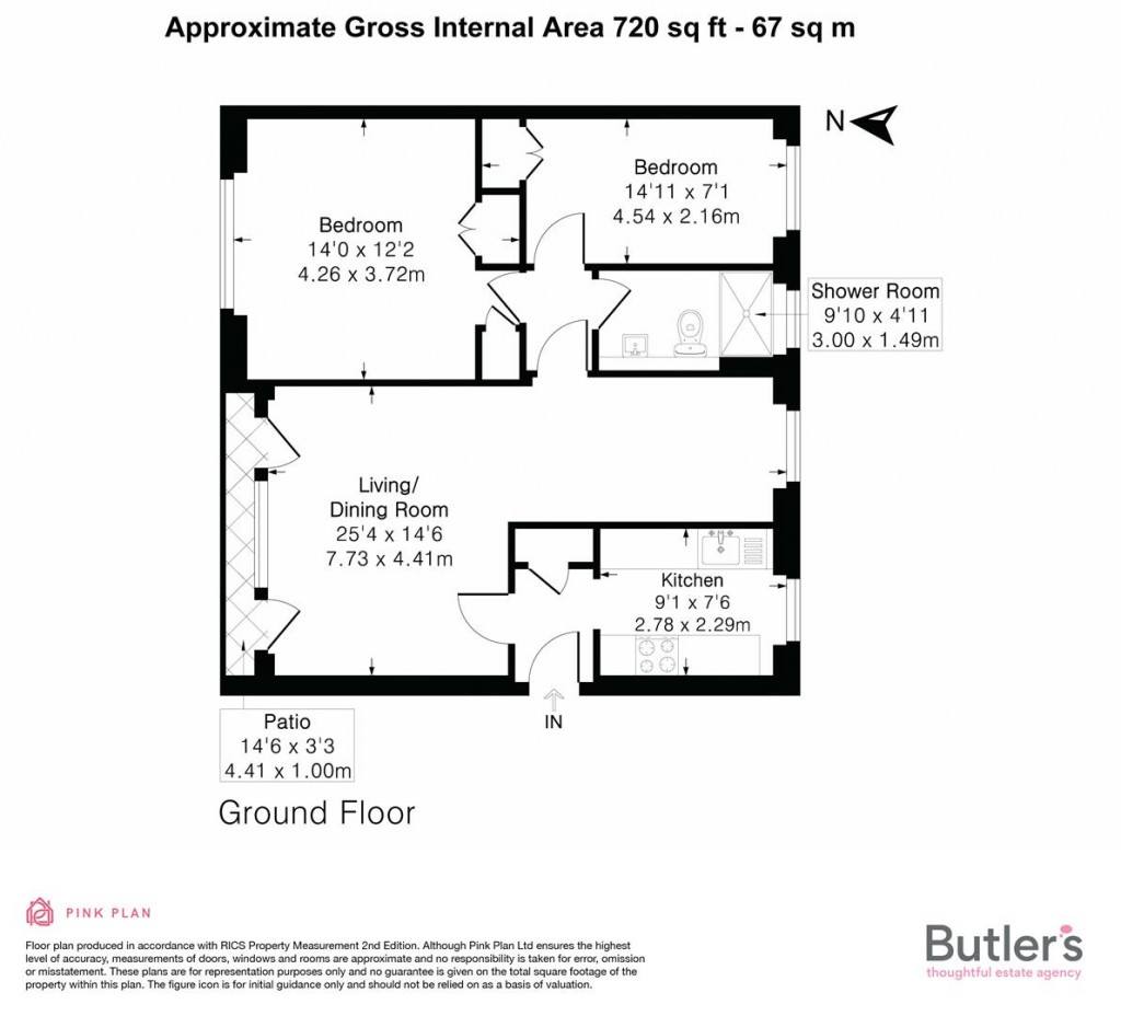 Floorplans For Devonshire Avenue, Sutton