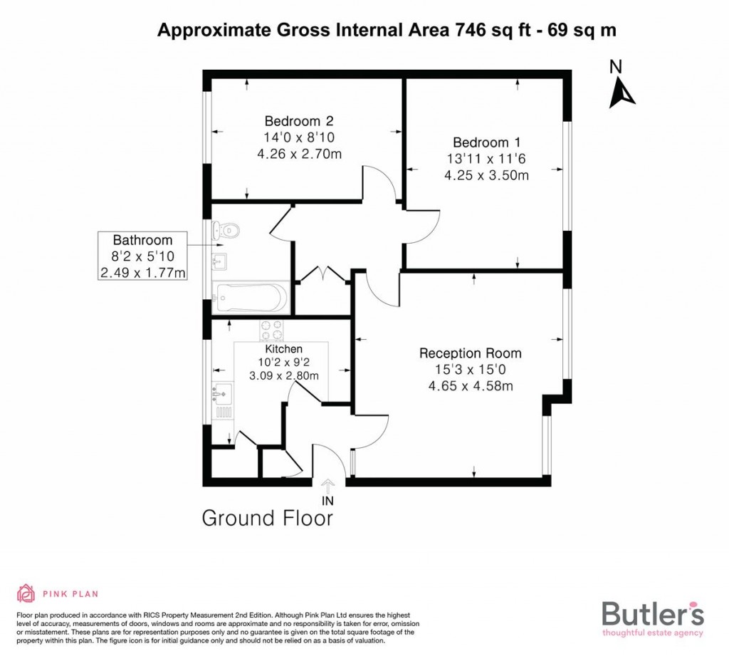 Floorplans For Worcester Road, Sutton