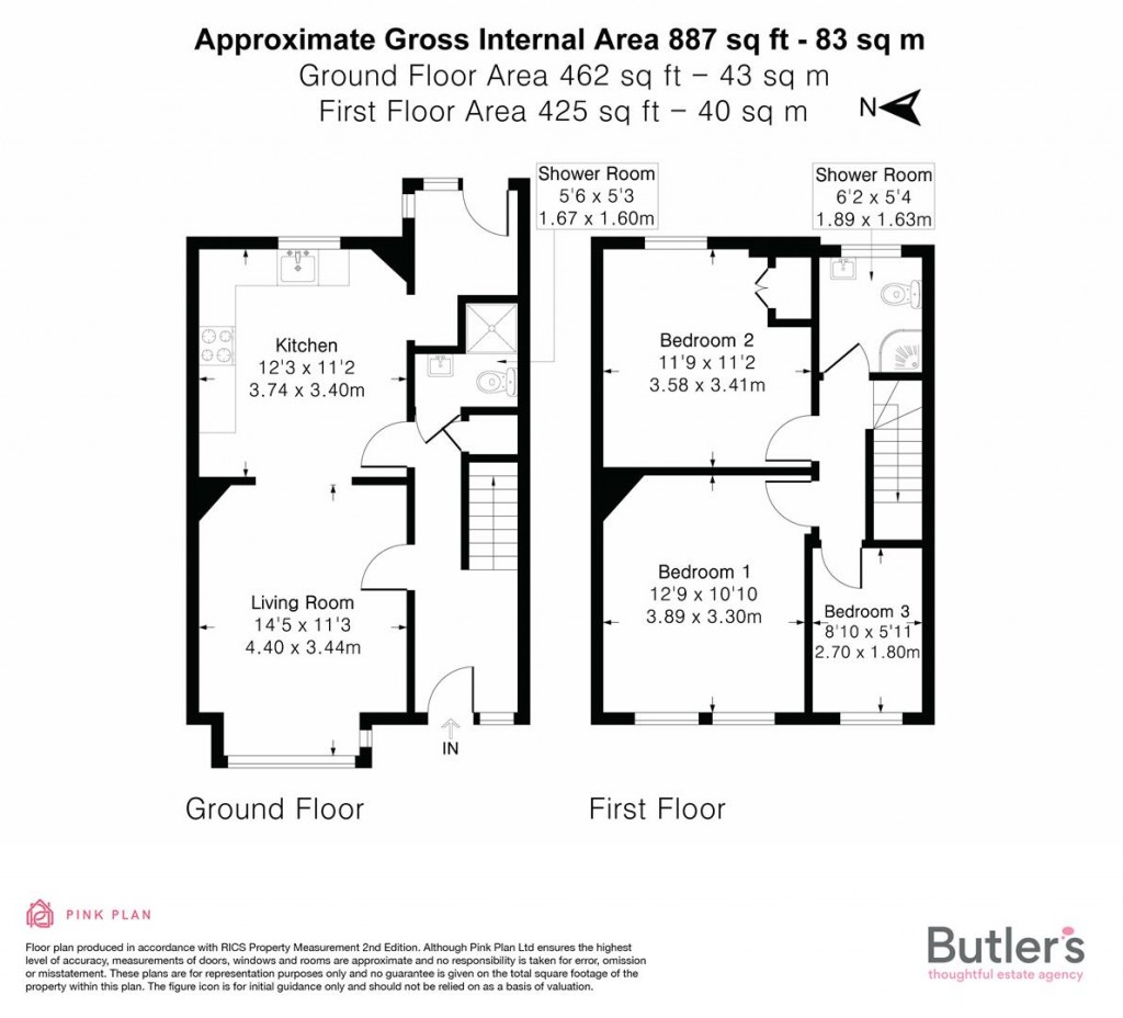 Floorplans For Strathearn Road, Sutton